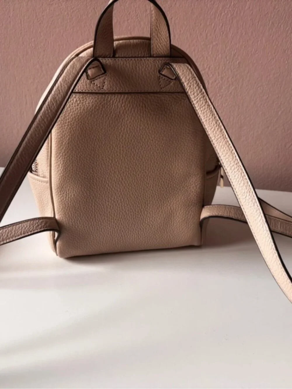 Kate Spade Leather Backpack Beige